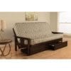 Sedona-futon-with-striped-cover-and-drawers-sleepworksny.com