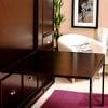 Tablebed-Wall-Bed-Murphy-Bed-Hidden-table-Shown in Chocolate