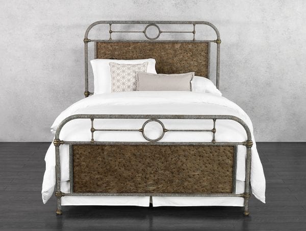 Wesley-allen-danville-textured-copper-moss-Iron-bed-sleepworksny.com
