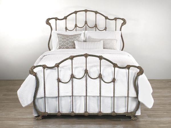 Wesley-Allen-Hamilton-textured-coppermoss-Iron-Bed-sleepworksny.com