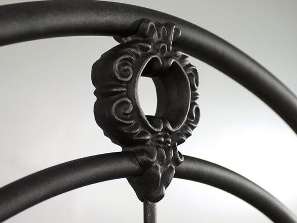 Wesley-Allen-Montgomery-Iron-Bed- aged-iron-closeup