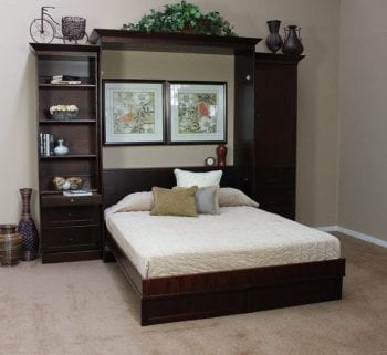 Woodland Murphy Wall Bed Maple Birch | Sleepworks