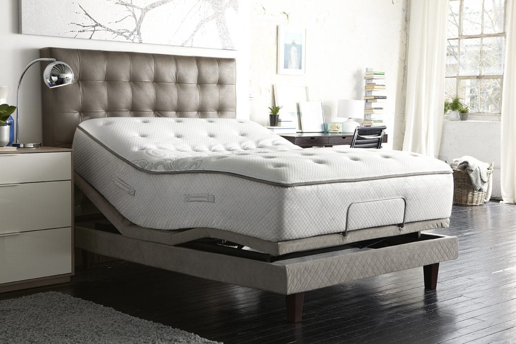 cloud sealy posturepedic twin mattress motion bed frame