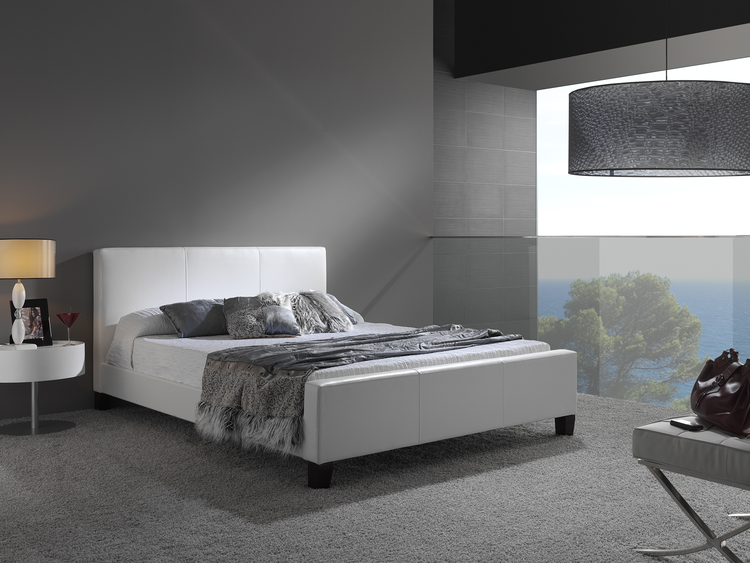 Euro Platform Bed Fashion Group Sleepworks Fashion Bed Group Euro Platform Upholstered White