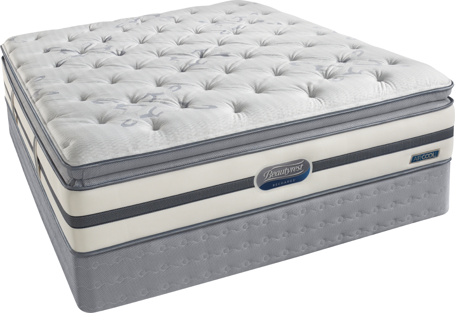 simmons beautyrest recharge plush pillow top mattress queen