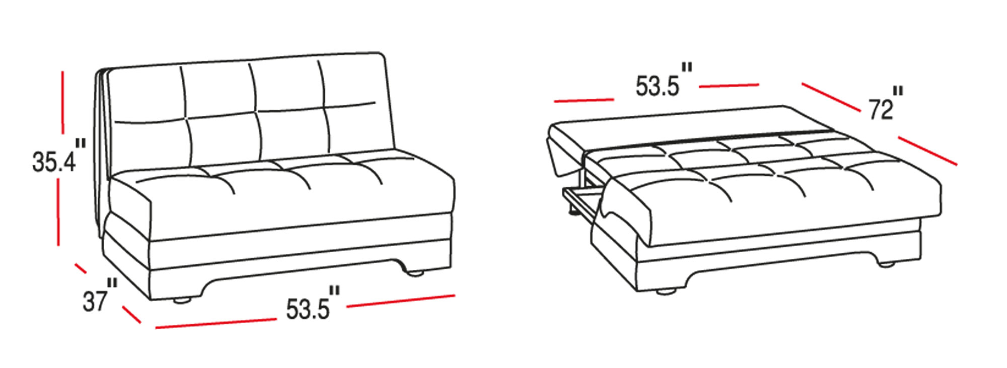 Twist Green Sofa Bed Sleepworks