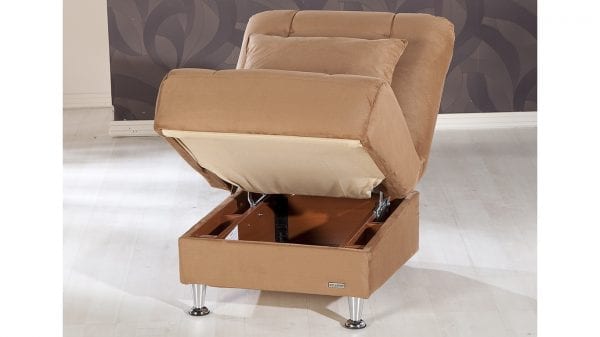 VEGAS-Rainbow-Brown-chair-sleeper