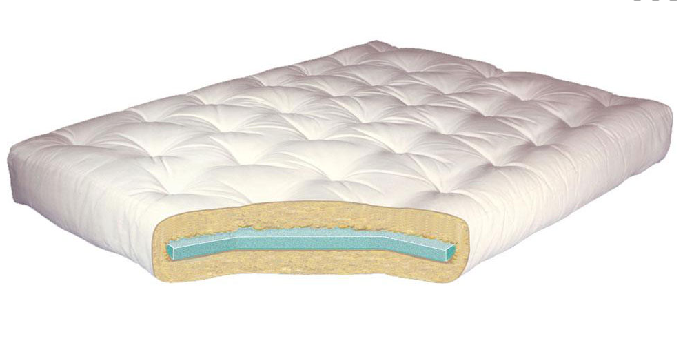 kaiya 10 cotton and foam futon mattress