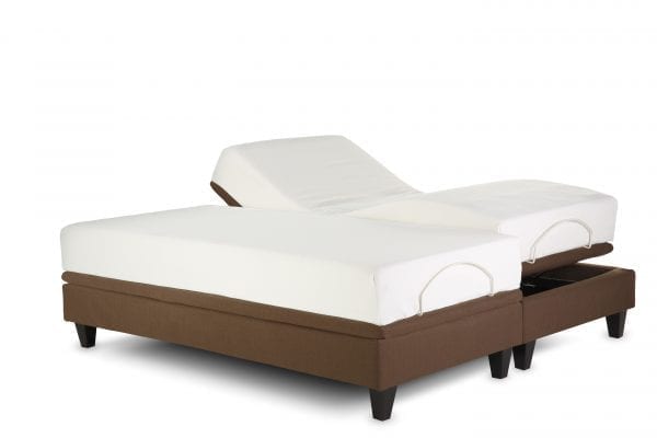 Sleepworks-Adjustable-bed-Chocolate