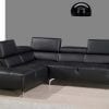 A978b-Premium-leather-Sectional-black