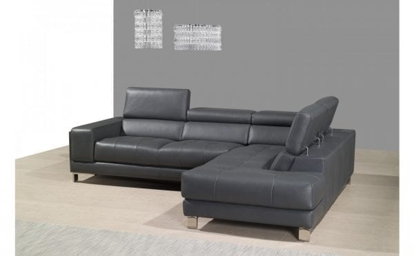 A990-Premium-Leather-Sectional-gray-side