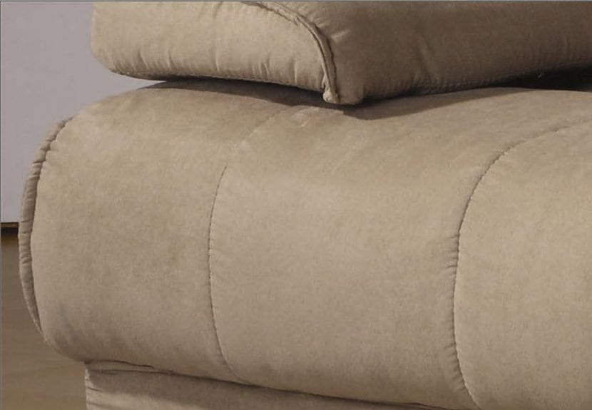 Tan Microfiber Futon Sofa Sleeper | Sleepworks