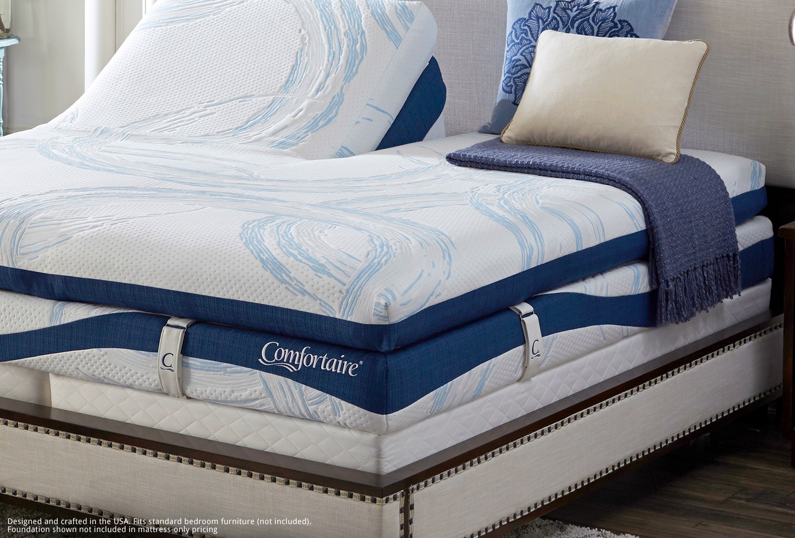 top split king mattresses with dual adjustable base