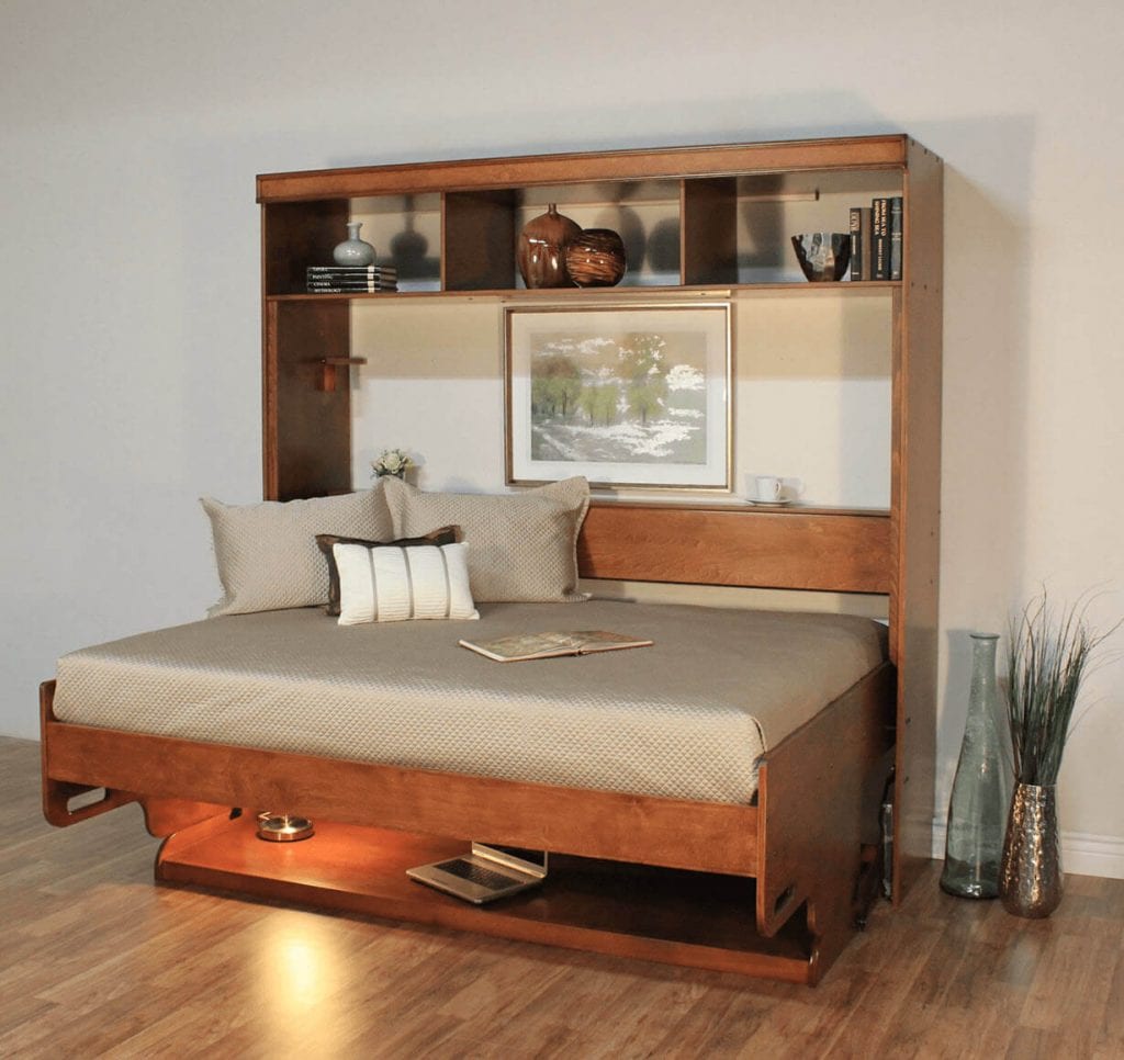 Bristol Murphy Hidden Desk Bed with File Drawer | Sleepworks