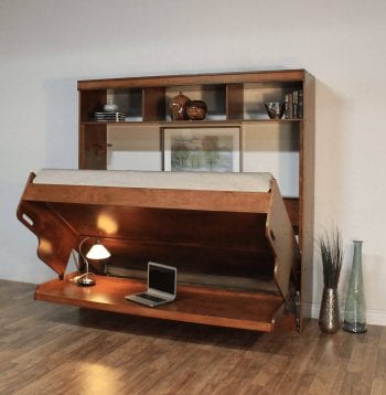 Bristol Murphy Hidden Desk Bed with File Drawer | Sleepworks