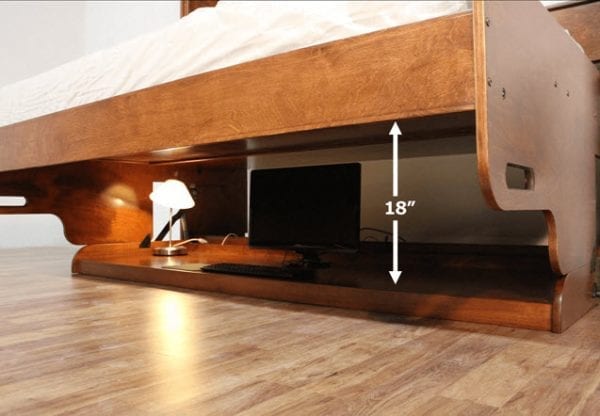 Bristol, hidden desk bed measurements
