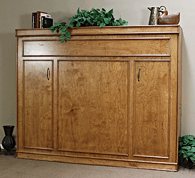 Portola-murphy-wall-bed--Sunset-Birch-Horizontal-closed-Sleepworksny.com