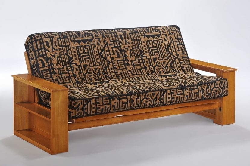 Princeton Side Shelf Futon Frame Sleepworks