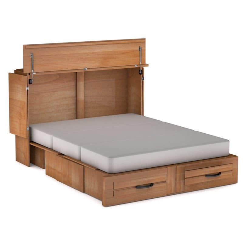 Metro Murphy Cabinet Bed Sleepworks, How Much Is A Murphy Cabinet Bed
