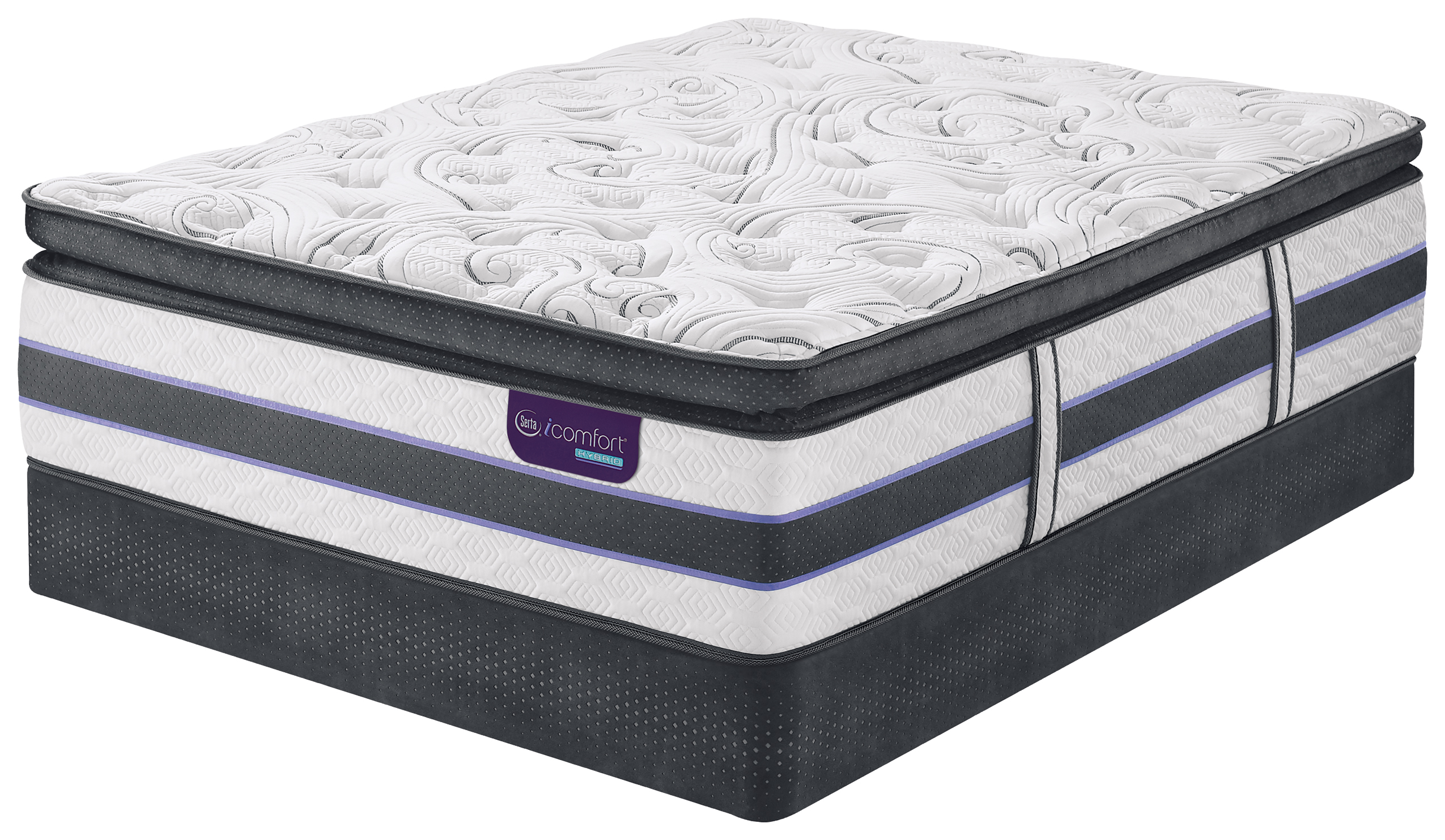 serta icomfort hybrid advisor super pillow top mattress
