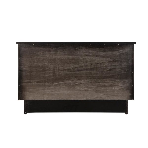 essex diamond Black cabinet bed back panel