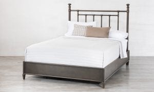 Wesley-allen-Blake-iron-bed-Surround-aged-bronze-Sleepworksny.com