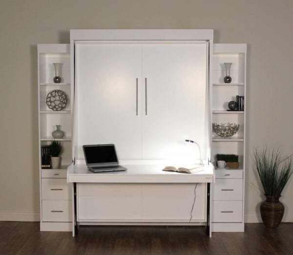 Euro Hidden Desk Murphy Bed | Sleepworks