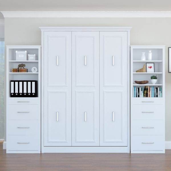 Allegra portrait vertical murphy bed with 2 sides closed