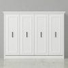 Alegra Full Landscape (Horizontal) Murphy Bed closed front