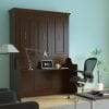 coventry murphy desk bed closed with laptop