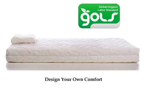 8 Inch Organic Latex Mattress - Customize From Soft to Firm