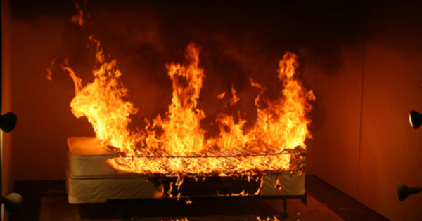 mattress-fire-chemical-test