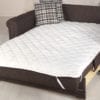 victoria-love-seat-sleeper-dark-brown-mattress-pad