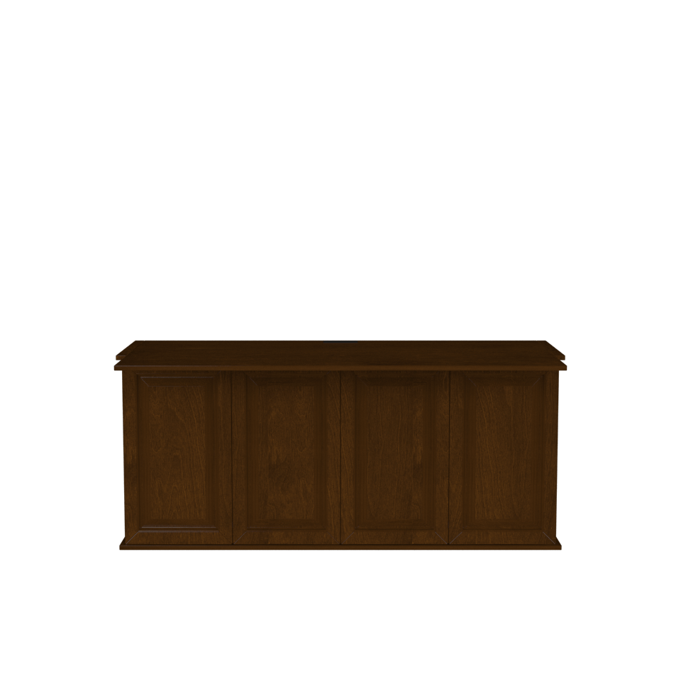 Sleepworks Queen Console Desk Sleeper Walnut | Sleepworks