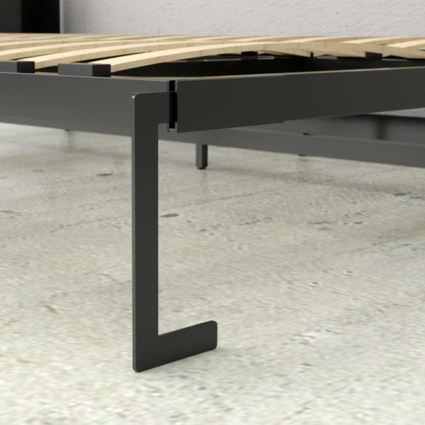 Chamberlin murphy desk bed support metal legs