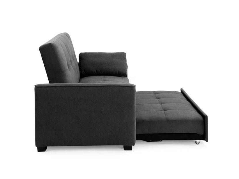 Cape Cod Nantucket Futon Sofa Sleeper Bed Charcoal Sleepworks