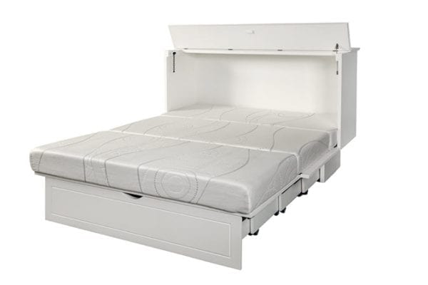 Madrid-Murphy-Cabinet-Bed-in-white-open-mattress