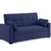 Nantucket twin chair sofabed full navy seat