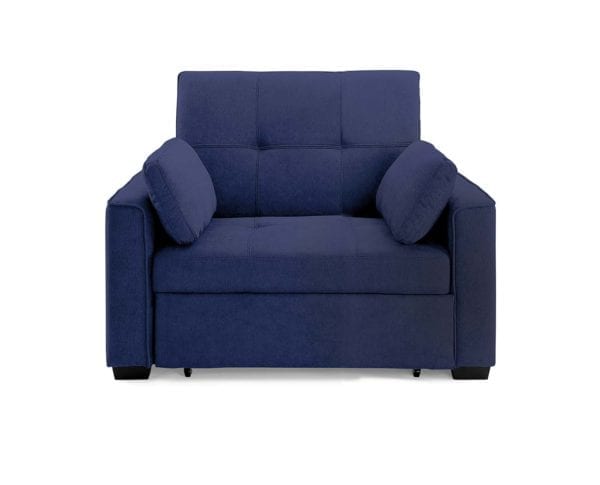Nantucket twin chair sofabed navy