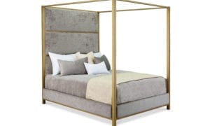 sansa upholstered iron bed sleepworksny.com