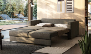 luonto fantasy sleeper sofa open